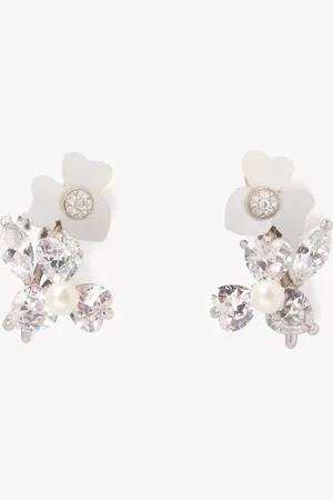 Kate Spade Precious Pansy Cluster Studs
