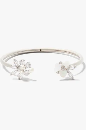 Kate Spade Precious Pansy Flex Cuff