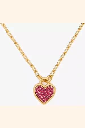 Kate Spade With All My Heart Pavé Pendant
