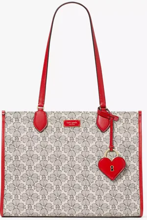 Kate Spade Spade Flower Coated Canvas Large Market Tote