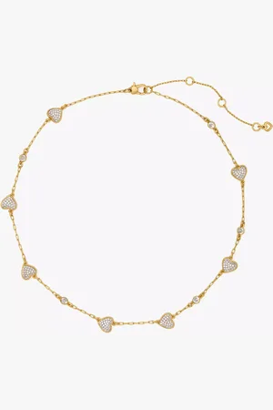 Kate Spade With All My Heart Pavé Scatter Necklace