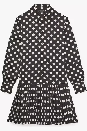 Kate Spade Breezy Dot Pleated Dress