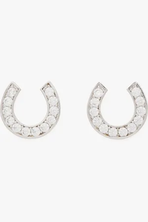 Kate Spade Lucky Charm Pavé Horseshoe Studs