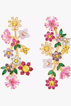Kate Spade Busting Blooms Statement Earrings