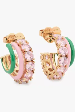 Kate Spade Hint Of Shimmer Stacking Huggies