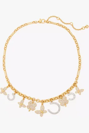 Kate Spade Lucky Charm Statement Necklace