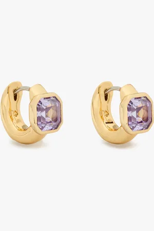 Kate Spade Keep Sparkling Asscher Huggies