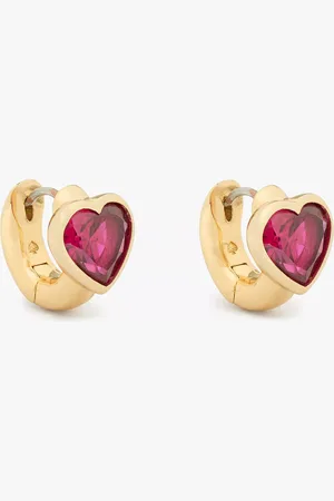 Kate Spade Keep Sparkling Heart Huggies