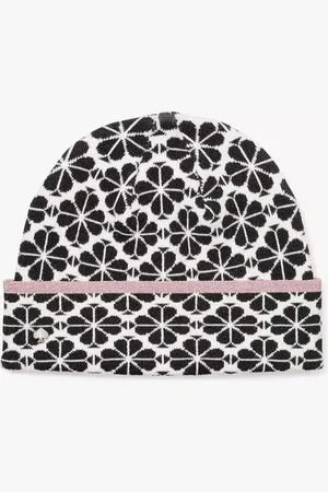 Kate Spade Spade Flower Metallic Beanie
