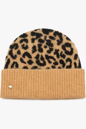 Kate Spade Classic Leopard Beanie