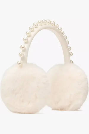 Kate Spade Pearl Embellished Earmuffs