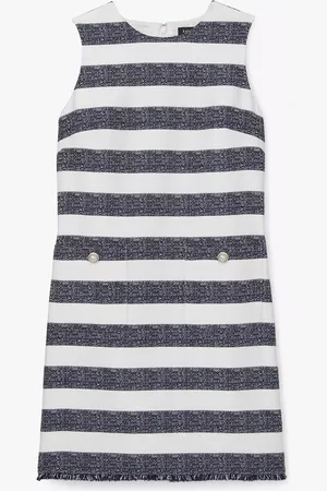 Kate Spade Sailor Stripe Tweed Shift Dress
