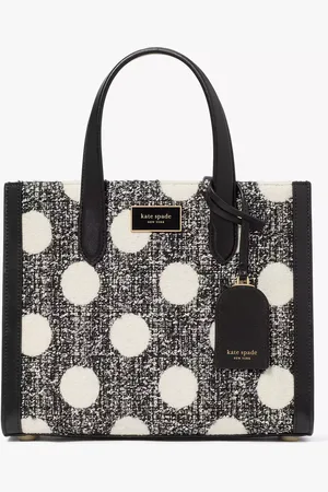 Kate Spade Manhattan Dot Tweed Small Tote