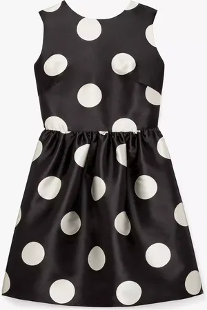 Kate Spade Breezy Dot Fit-and-flare Bow Dress