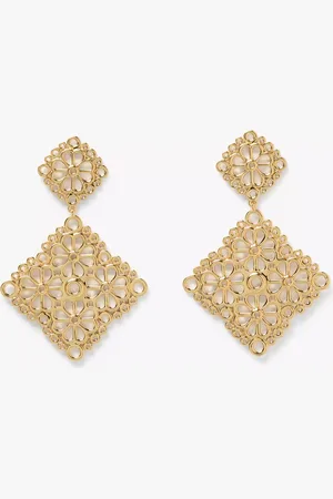 Kate Spade Spade Flower Lace Drop Earrings