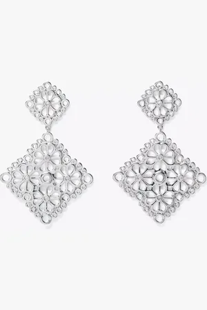 Kate Spade Spade Flower Lace Drop Earrings