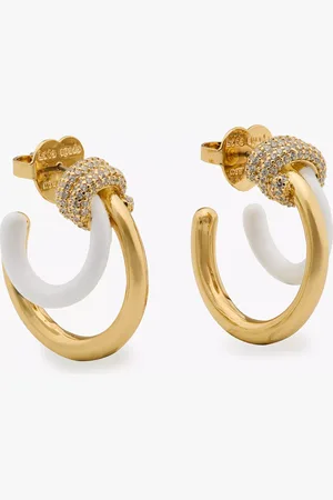Kate Spade Ropes & Knots Layered Hoops