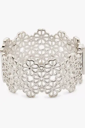 Kate Spade Spade Flower Lace Statement Bangle