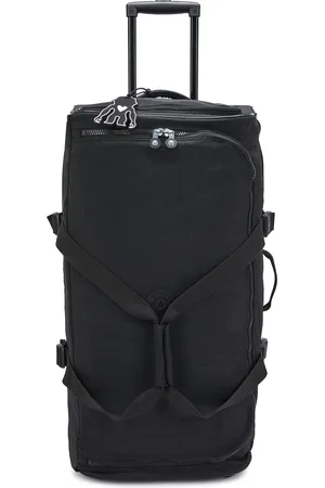 Kipling Wheeled Luggage Teagan L Noir Large Woman 100% Polyamide