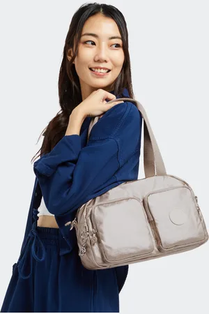 Kipling Shoulder Bag Cool Defea Metallic Glow Medium Woman 100% Polyamide