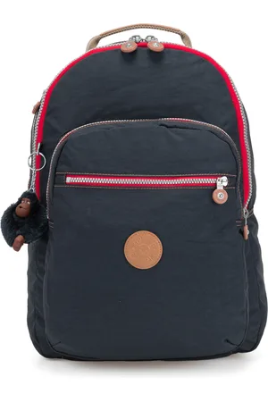 Kipling Backpacks Clas Seoul True Navy Combo Large Woman 100% Polyamide