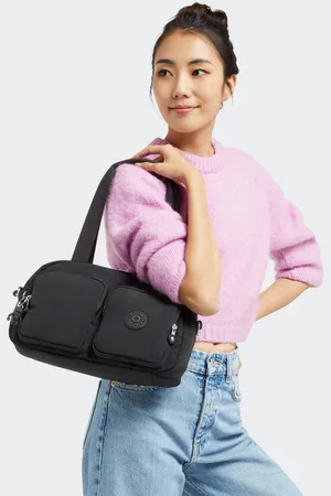Kipling Shoulder Bag Cool Defea Noir Woman 100% Polyamide