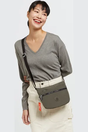 Kipling Crossbody Bag Arto S Moss Small Woman 100% Polyamide