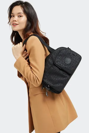 Kipling Shoulder Bag Cool Defea Signature Emb Medium Woman 100% Polyamide