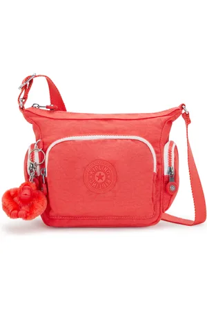 Kipling Crossbody Bag Gabbie Mini Almost Coral Extra Small Woman 56% Recycled Polyamide, 44% Polyamide