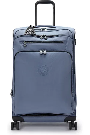 Kipling Wheeled Luggage New Youri Spin M Lover Medium Woman 56% Recycled Polyamide, 44% Polyamide