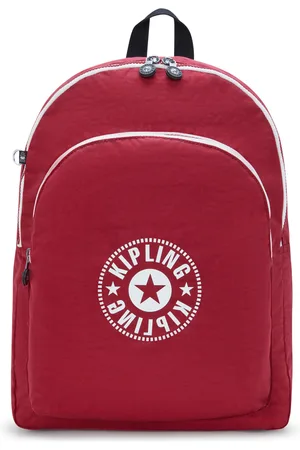 Kipling Backpack Curtis L Funky Combo Large Woman 56% Recycled Polyamide, 44% Polyamide