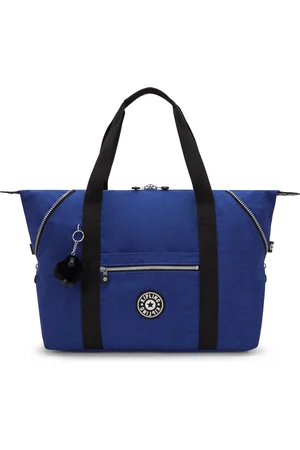 Kipling Tote Art M Rapid Navy Large Woman 56% Recycled Polyamide, 44% Polyamide