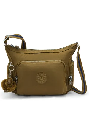 Kipling Crossbody Bag Gabb S Dry Laurel Medium Woman 56% Recycled Polyamide, 44% Polyamide