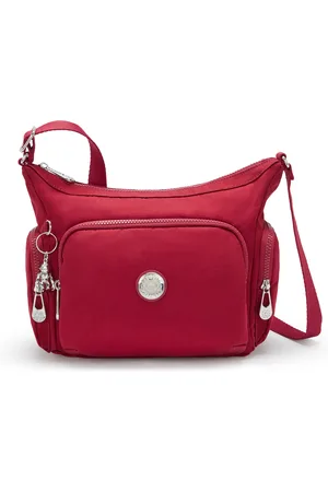 Kipling Crossbody Bag Gabb S Wine Medium Woman 100% Polyamide