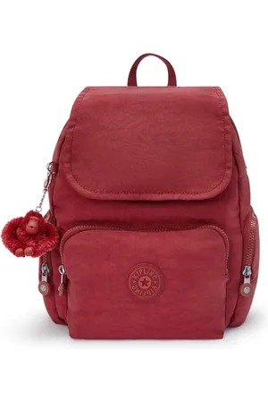 Kipling Backpack City Zip S Funky Small Woman 56% Recycled Polyamide, 44% Polyamide