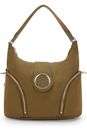 Kipling Shoulder Bag Ilie Dry Laurel Spice Medium Woman 100% Polyamide