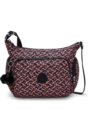 Kipling Crossbody Bag Gabb Dancing Bouquet Large Woman 100% Recycled Polyester