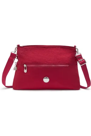 Kipling Shoulder Bag Pollie M Wine Medium Woman 100% Polyamide