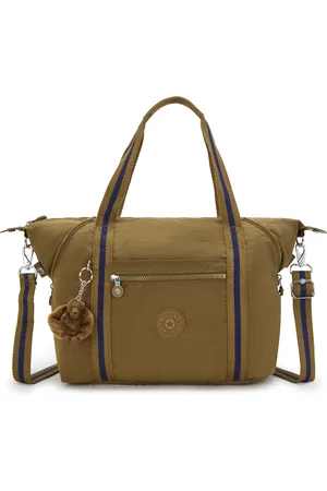 Kipling Tote Art Dry Laurel Medium Woman 56% Recycled Polyamide, 44% Polyamide