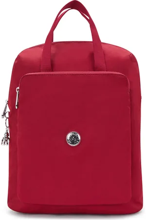Kipling Backpack Kazuki Wine Medium Woman 100% Polyamide