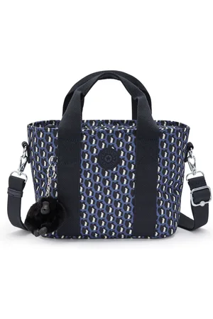 Kipling Shoulder Bag Minta 3d K Blue Small Woman 100% Recycled Polyester