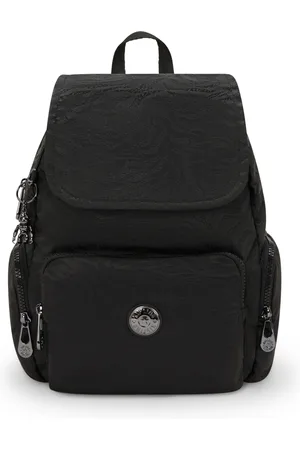 Kipling Backpack City Zip S Undersea Jacquard Small Woman 100% Polyamide