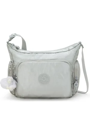 Kipling Crossbody Bag Gabb S New Bright Metallic Medium Woman 100% Polyamide