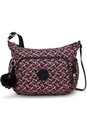 Kipling Crossbody Bag Gabb S Dancing Bouquet Medium Woman 100% Recycled Polyester