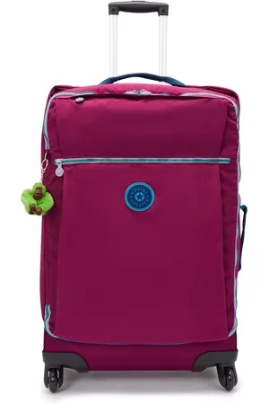 Kipling Wheeled Luggage Darcey M Fig Wb Medium Woman 56% Recycled Polyamide, 44% Polyamide