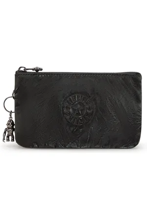 Kipling Pouch Creativity L Jet Glam Large Woman 70% Polyamide, 30% Polyurethane