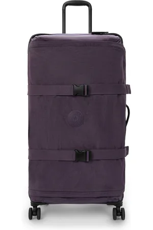 Kipling Wheeled Luggage Spontaneous L Ultimate Plum Large Woman 56% Recycled Polyamide, 44% Polyamide