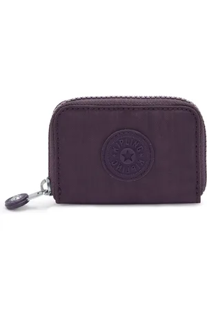 Kipling Wallet & Purses Cash Buddy Ultimate Plum Small Woman 56% Recycled Polyamide, 44% Polyamide