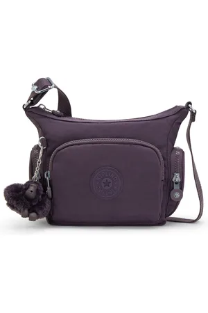 Kipling Crossbody Bag Gabbie Mini Ultimate Plum Extra Small Woman 56% Recycled Polyamide, 44% Polyamide