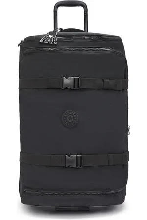 Kipling Wheeled Luggage Aviana M Noir Medium Woman 100% Polyamide